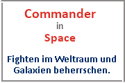 Online Spiele Lk. Rastatt - Sci-Fi - Commander in Space